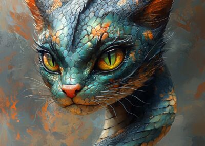 nuonu - dirschl a dragon with a cat face und a snake end 046fc5dd 1c59 4b3d b4d6 d91a303cfb04
