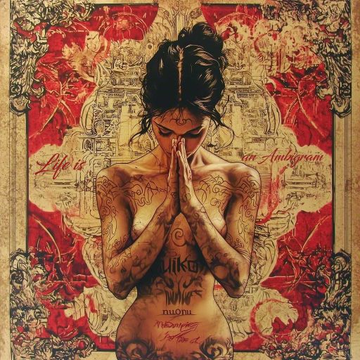 nuonu – Life is an Ambigram