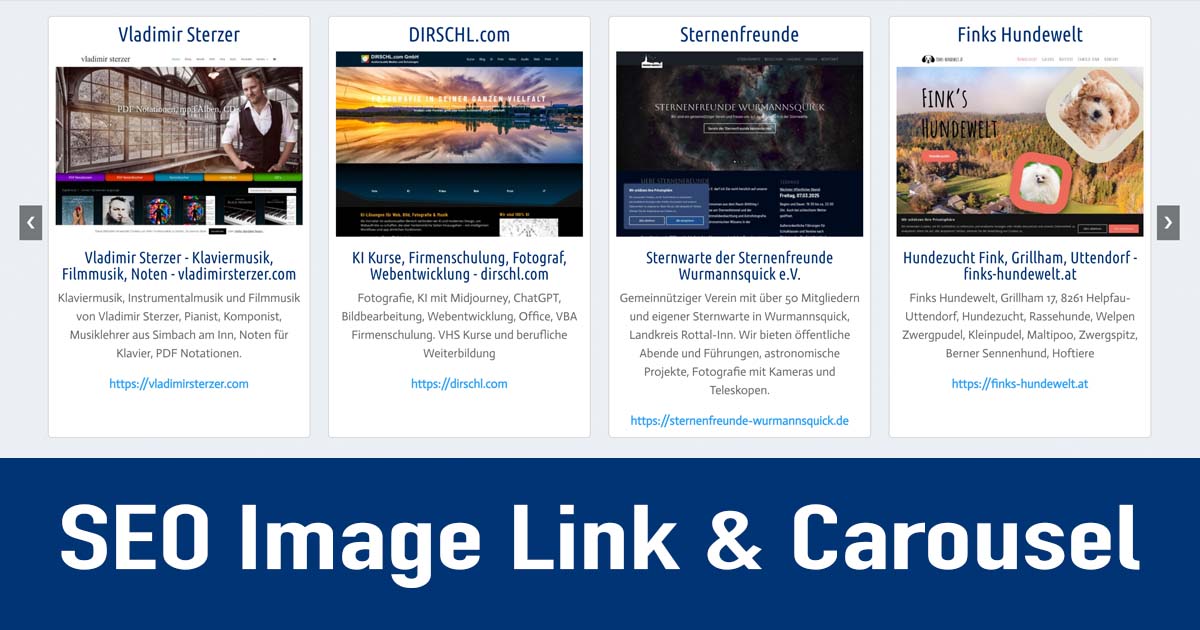 SEO og:image & screenshot link carousel - Wordpress Plugin SEO og:image & screenshot link carousel - Wordpress Plugin