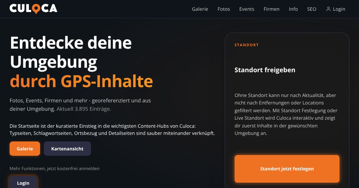 Culoca: Fotos, Orte, Themen und lokale Inhalte