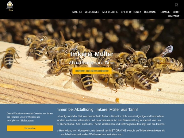 Alztalhonig - Imkerei Müller aus Tann | Met Drache, Bienenbarke